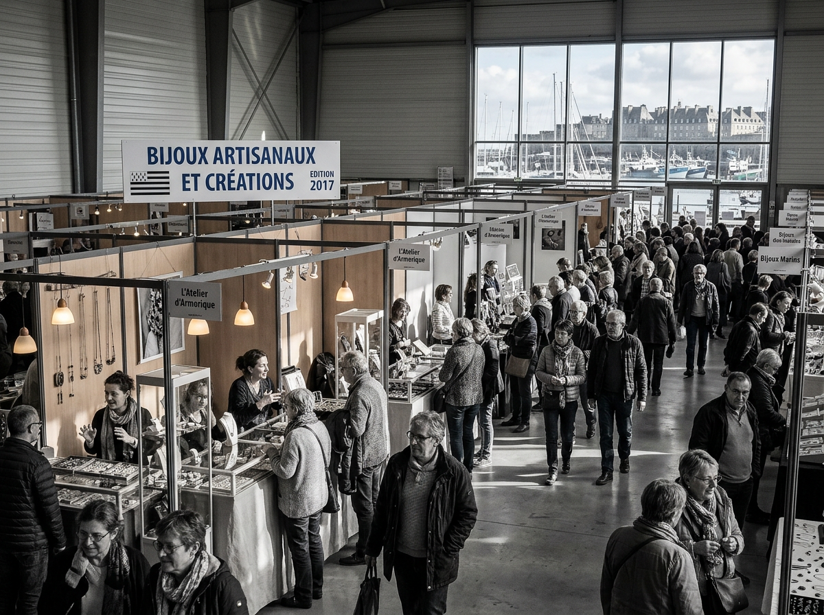 Page: Salon de Saint Malo 2017 - Eclador. Context: Les 12 et 13 mars 2017, s’est tenu sur le port de